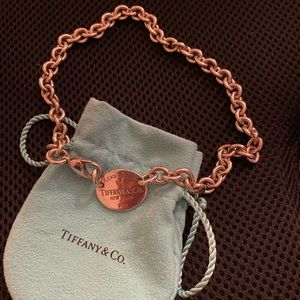 Authentic retired Tiffany oval choker